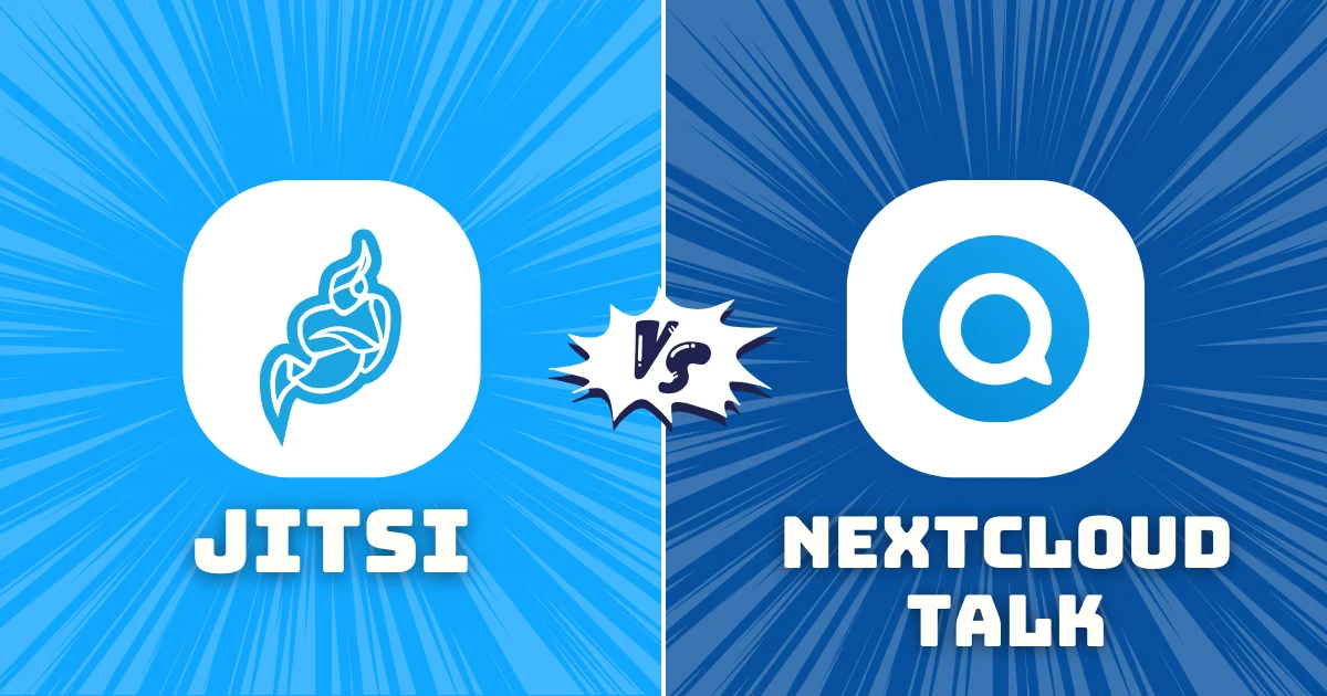 Jitsi vs Nextcloud Talk – Best Open-Source Video Calling Tool Compared