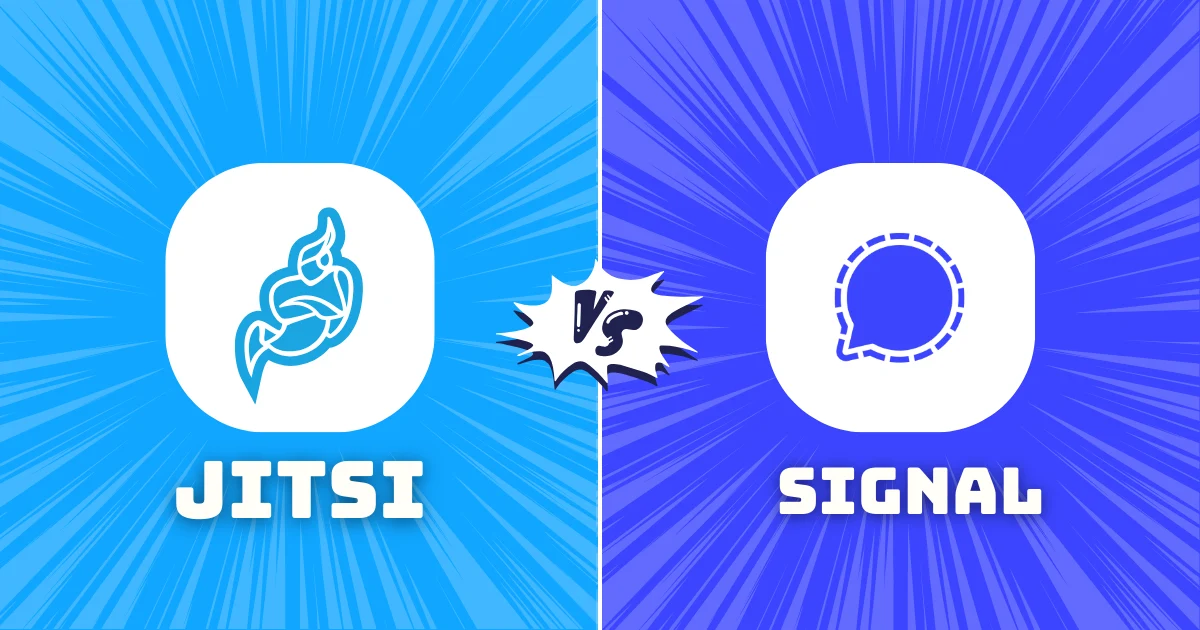 Jitsi vs Signal – Full Comparison for Calls, Privacy & Features