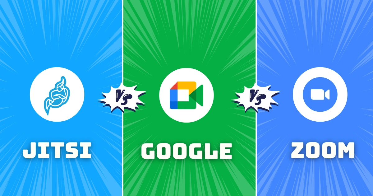 Jitsi vs Zoom vs Google Meet: Which Video Conferencing Tool Is Best for You? Jitsi vs Zoom vs Google Meet: Which Video Conferencing Tool Is Best for You?