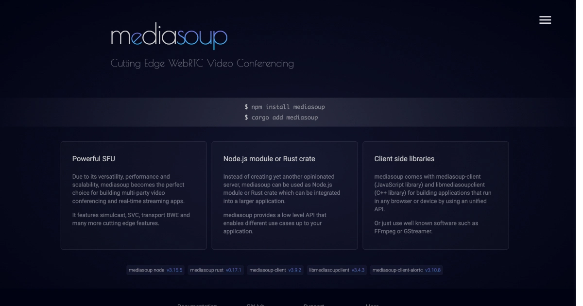 Mediasoup Mediasoup Screen